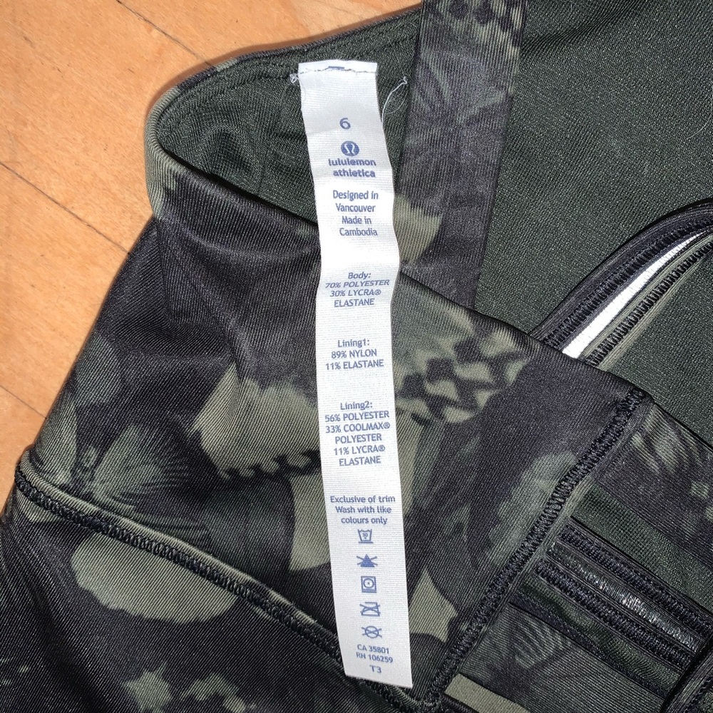 Butterfly Pattern Lululemon Tanktop - Picture 4 of 5